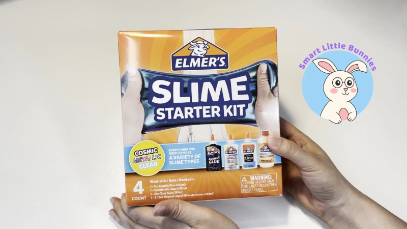 Elmer’s Slime Starter Kit Review (3 Types of Slime) | Easy & Kid-Friendly