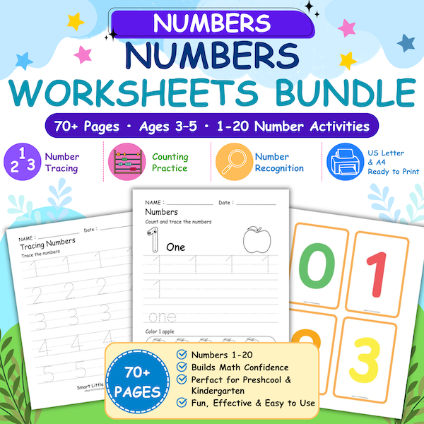 Numbers 1-20 Learning Pack