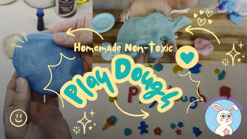 Homemade Play Dough Recipe (Easy, Non-Toxic & Long-Lasting)