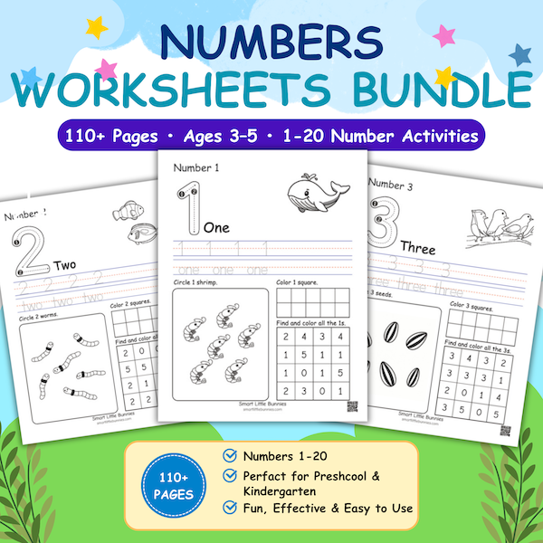 Numbers 1-20 Learning Pack