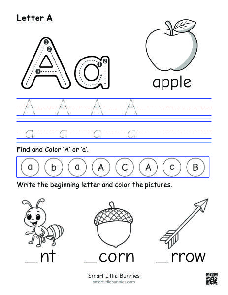 Free Alphabet Letter Tracing Worksheets 2