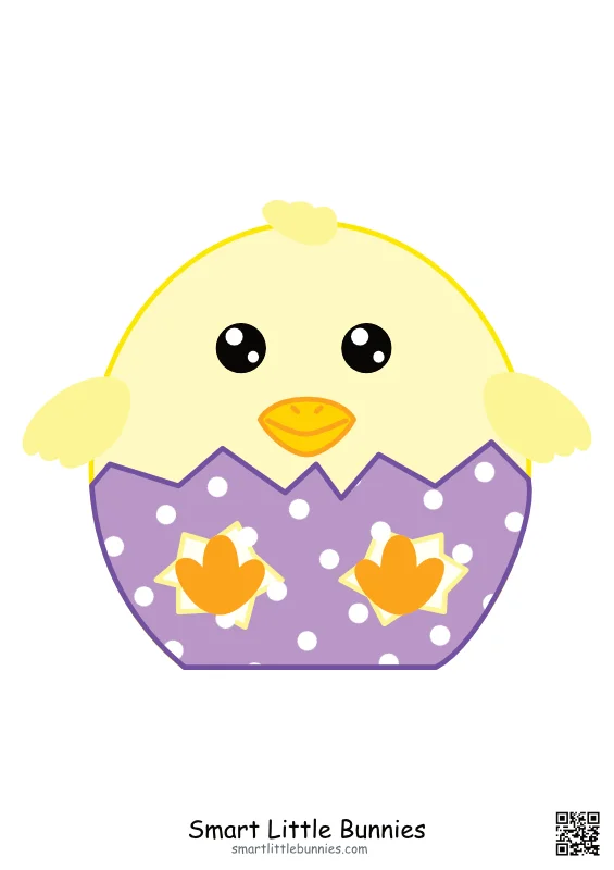 Chick Cut-and-Paste Worksheet - Free Printable Easter Craft