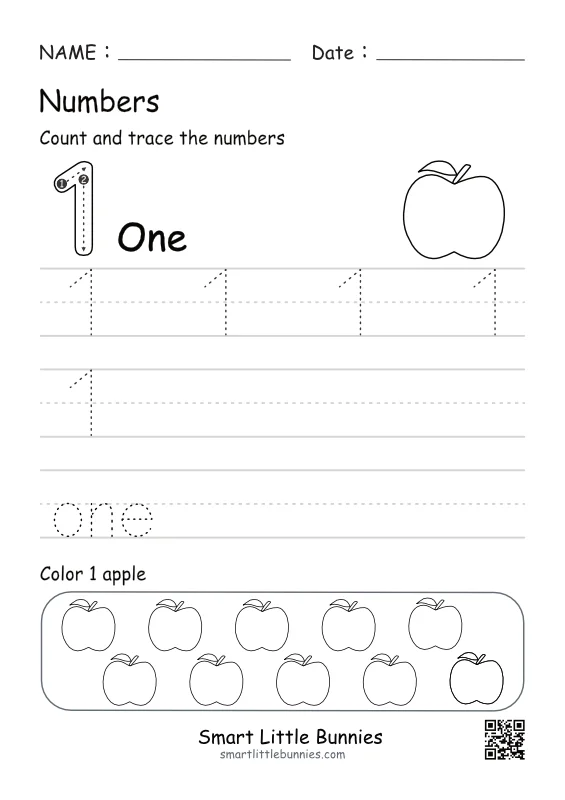 Free Number Worksheets 2