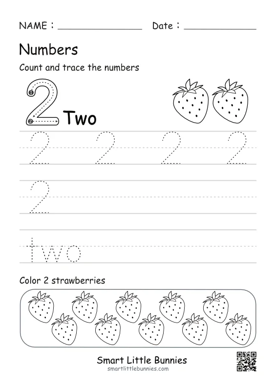 Free Number Worksheets 3