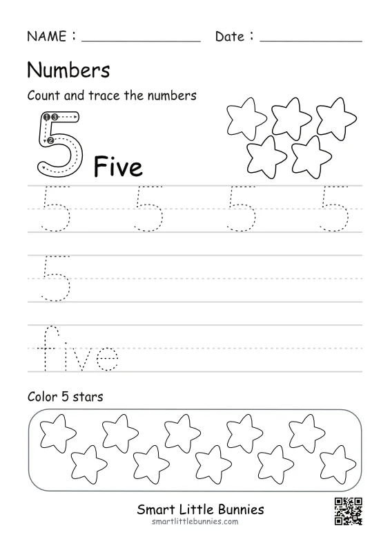Free Number Worksheets 6