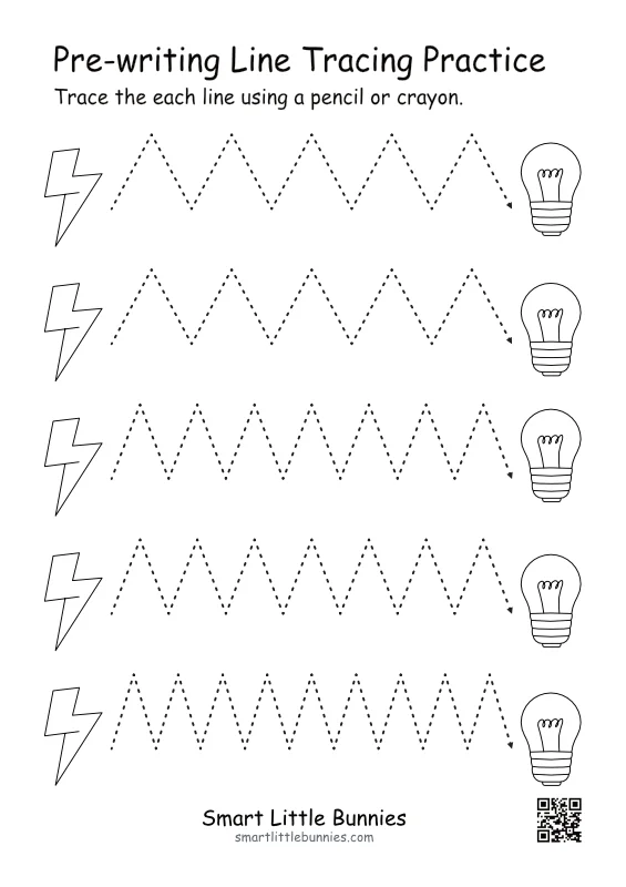 Free Pre-Writing Worksheets for Preschoolers 3