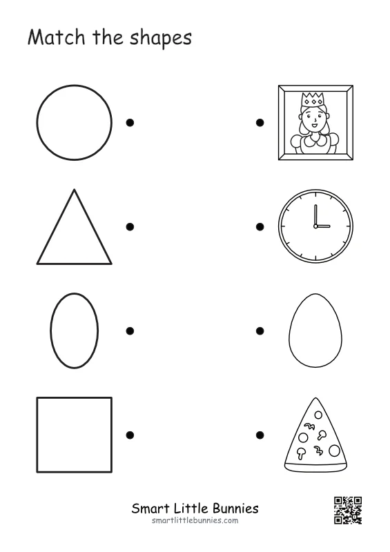 Shape Matching Worksheet 2