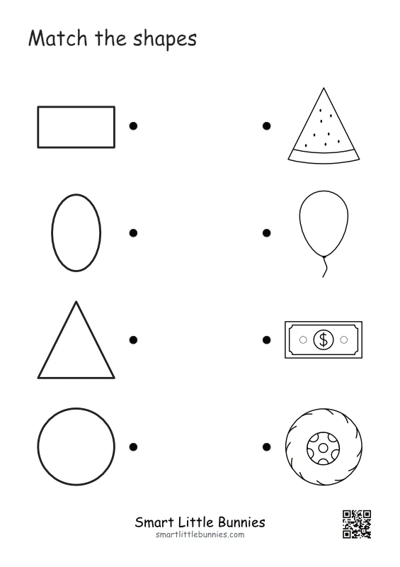 Shape Matching Worksheet 3