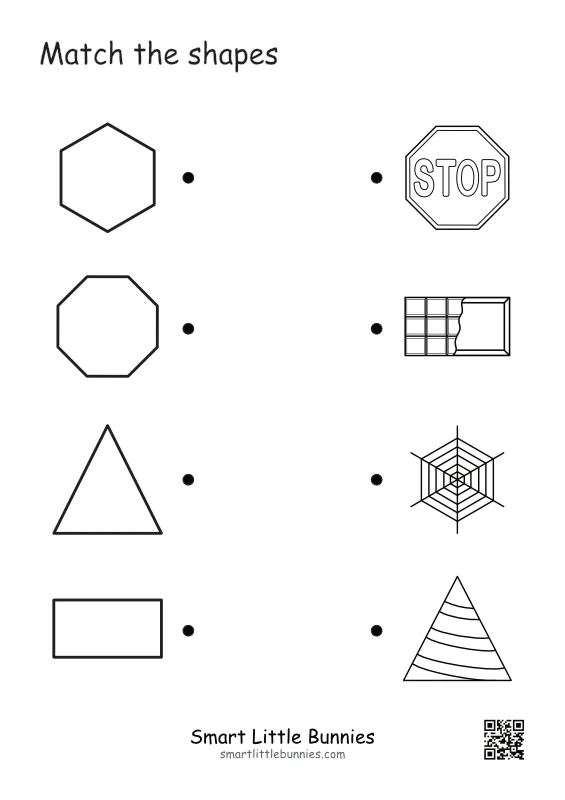 Shape Matching Worksheet 5